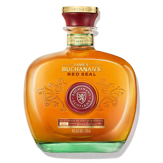 BUCHANAN'S RED SEAL BLENDED SCOTCH WHISKEY 750 ML