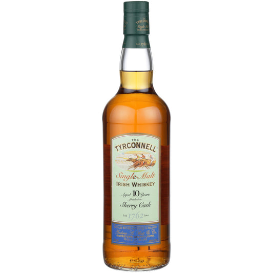 THE TYRCONNELLÂ® 10 YEAR SINGLE MALT IRISH WHISKEY, SHERRY CASK FINISH 750 ML