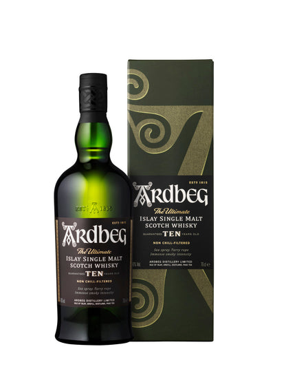 ARDBEG 10 YEAR SINGLE MALT SCOTCH WHISKY