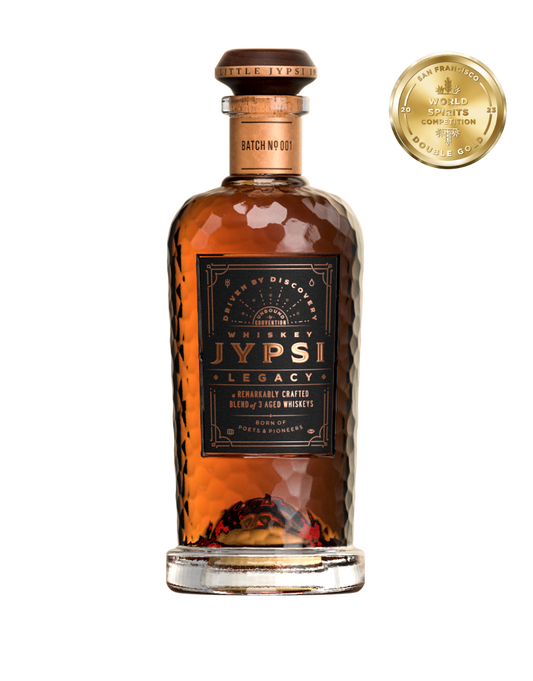 WHISKEY JYPSI ™ LEGACY BATCH 001, "THE JOURNEY" 750 ML