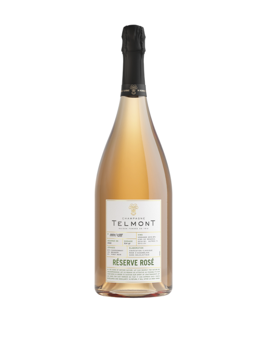 TELMONT CHAMPAGNE RÉSERVE ROSE 1.5 L