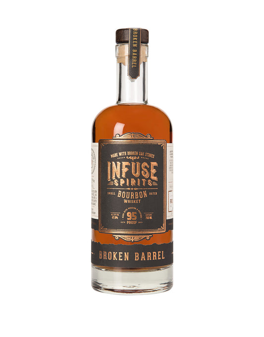 INFUSE SPIRITS BROKEN BARREL BOURBON WHISKEY 750 ML