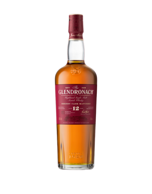 THE GLENDRONACH 12 YEAR OLD SINGLE MALT SCOTCH WHISKY 700 ML