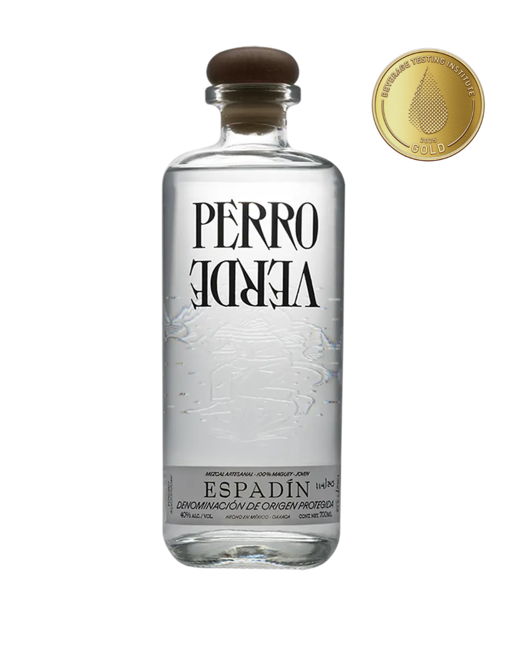 PERRO VERDE MEZCAL ESPADIN 700 ML