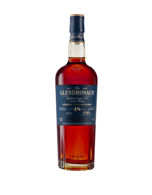 THE GLENDRONACH 18 YEAR OLD SINGLE MALT SCOTCH WHISKY 700 ML