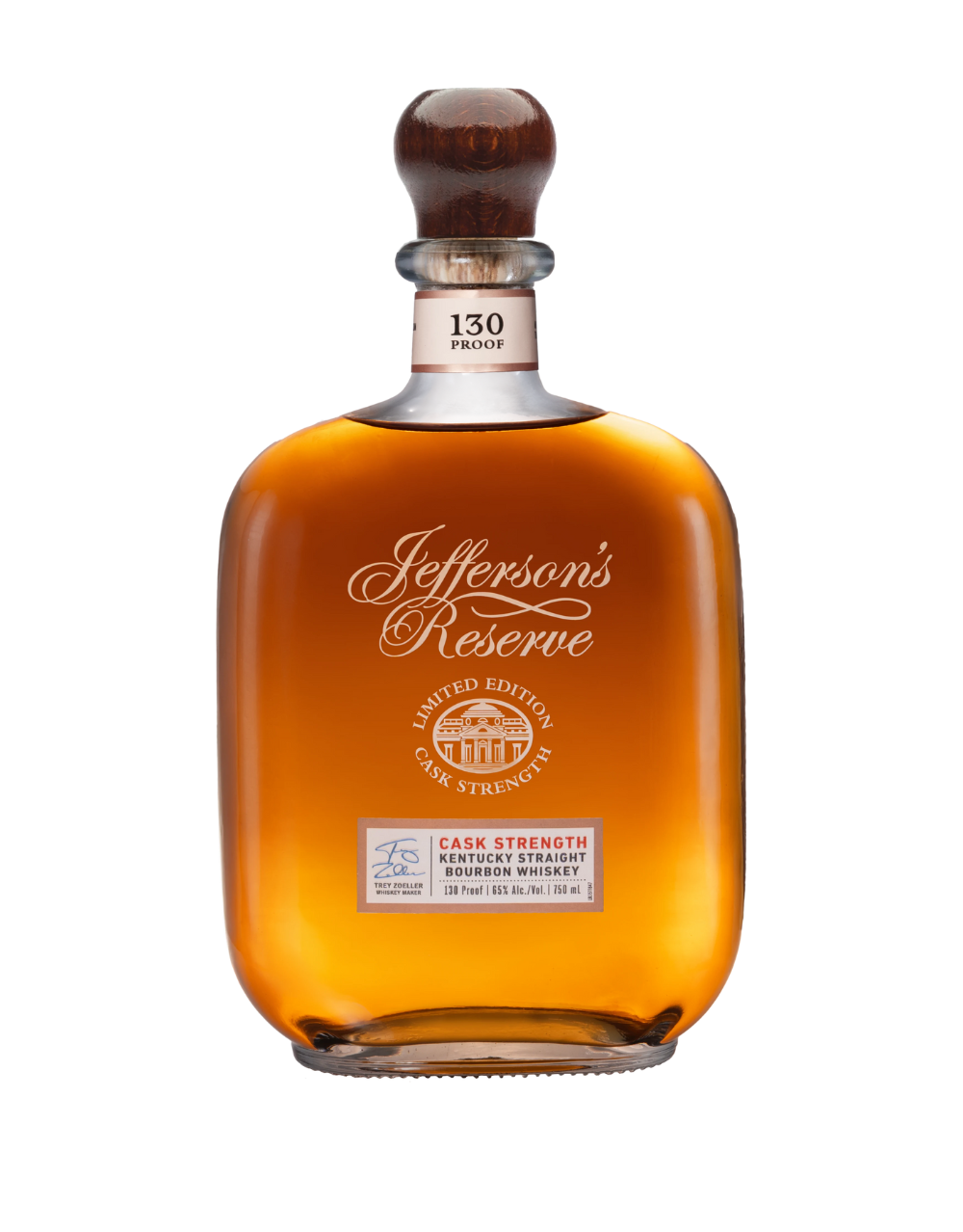 JEFFERSON'S RESERVE CASK STRENGTH BOURBON WHISKEY 750 ML