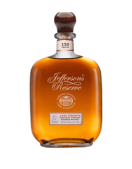 JEFFERSON'S RESERVE CASK STRENGTH BOURBON WHISKEY 750 ML