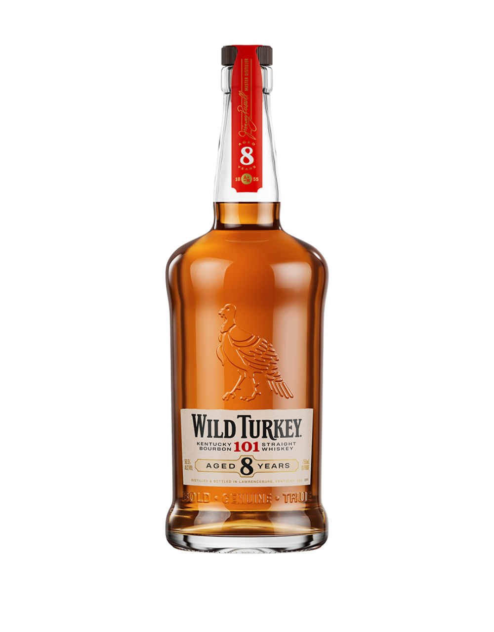 WILD TURKEY 101 8 YEAR OLD BOURBON WHISKEY 750 ML