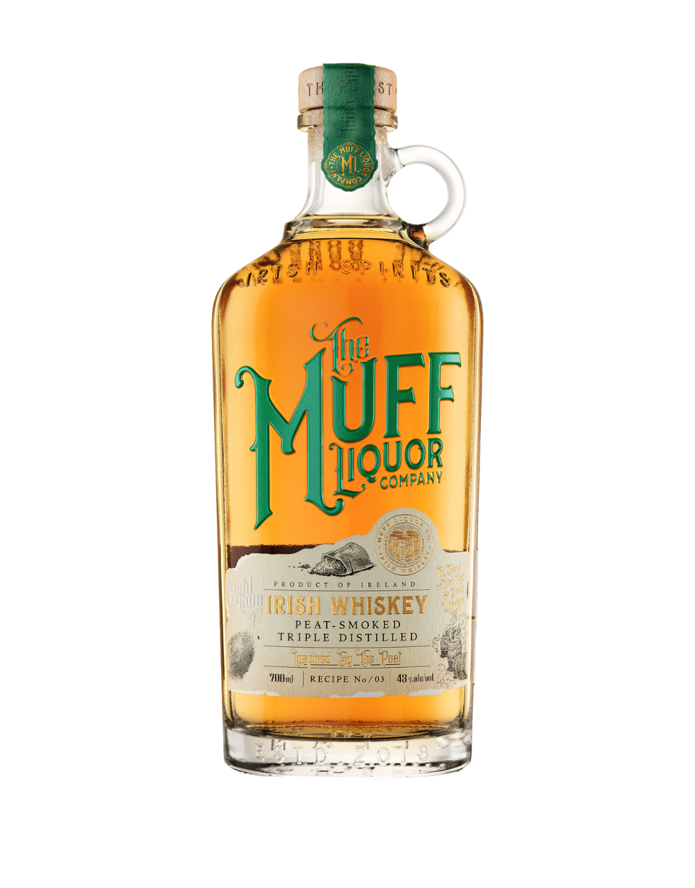 MUFF IRISH WHISKEY 700 ML