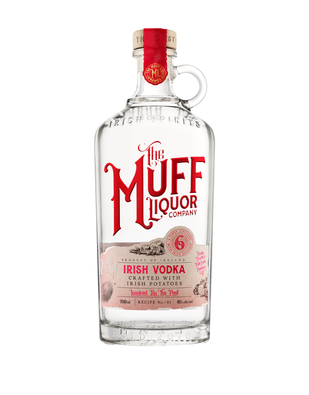 MUFF IRISH POTATO VODKA 700 ML