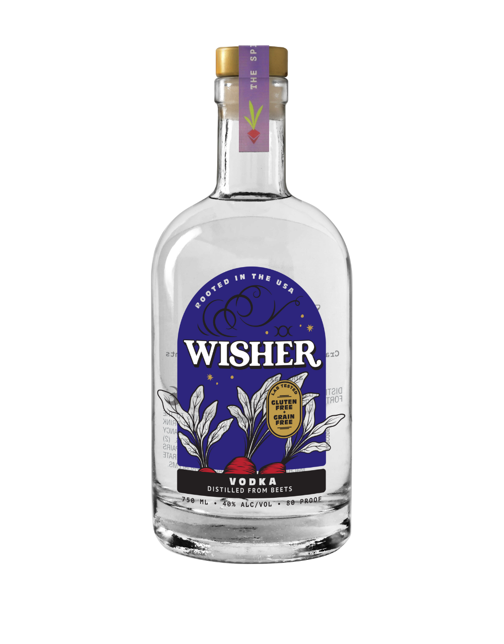 WISHER BEET VODKA 750 ML