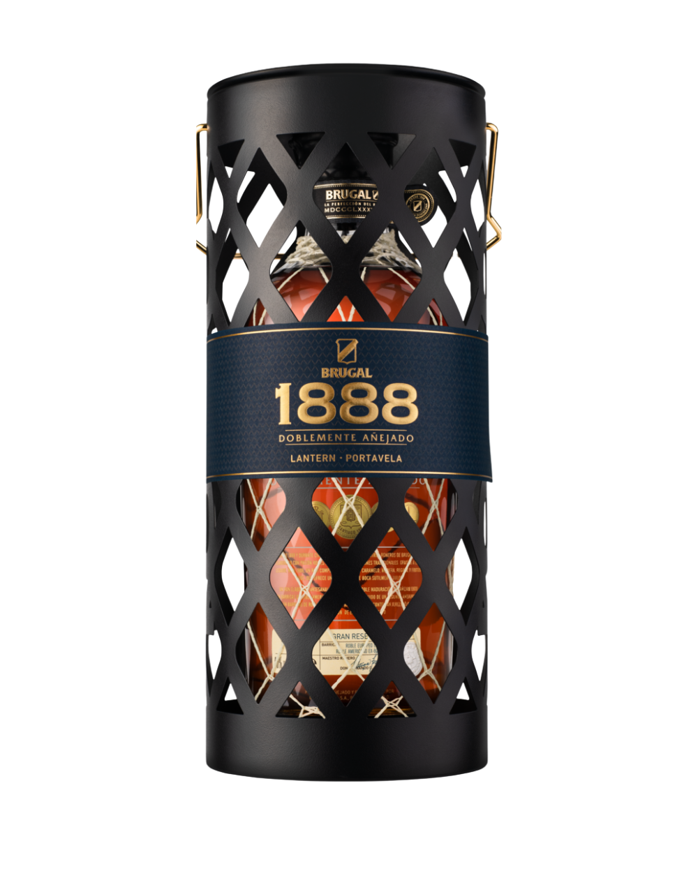 BRUGAL 1888 DOUBLE AGED RUM LANTERN 750 ML