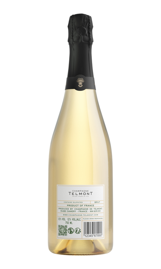 TELMONT CHAMPAGNE BLANC DE BLANCS 2012 750 ML