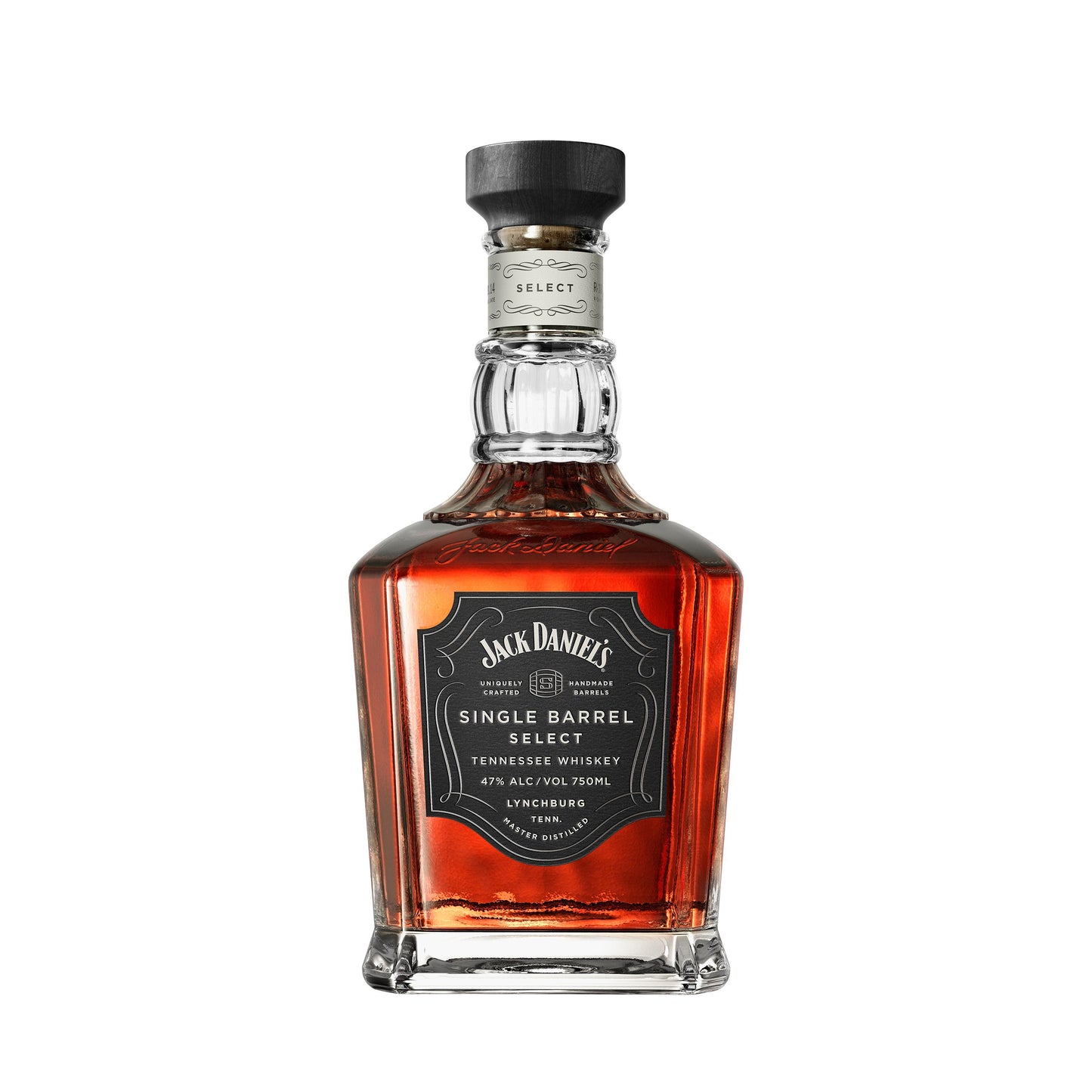 JACK DANIEL'S SINGLE BARREL SELECT TENNESSEE WHISKEY 750 ML