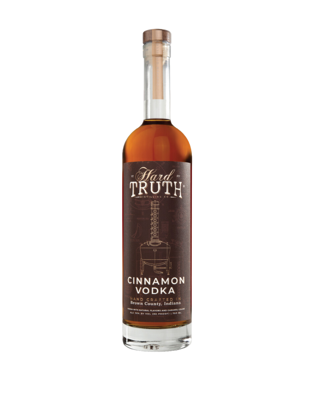 HARD TRUTH CINNAMON VODKA 750 ML
