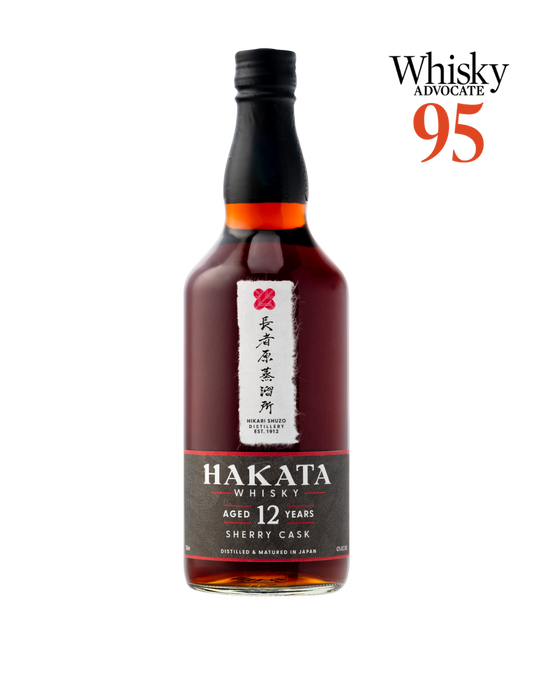 HAKATA 12 YEAR OLD SHERRY CASK JAPANESE WHISKY 700 ML