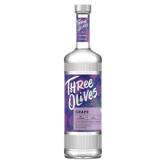 THREE OLIVESÂ® GRAPE VODKA 1 L