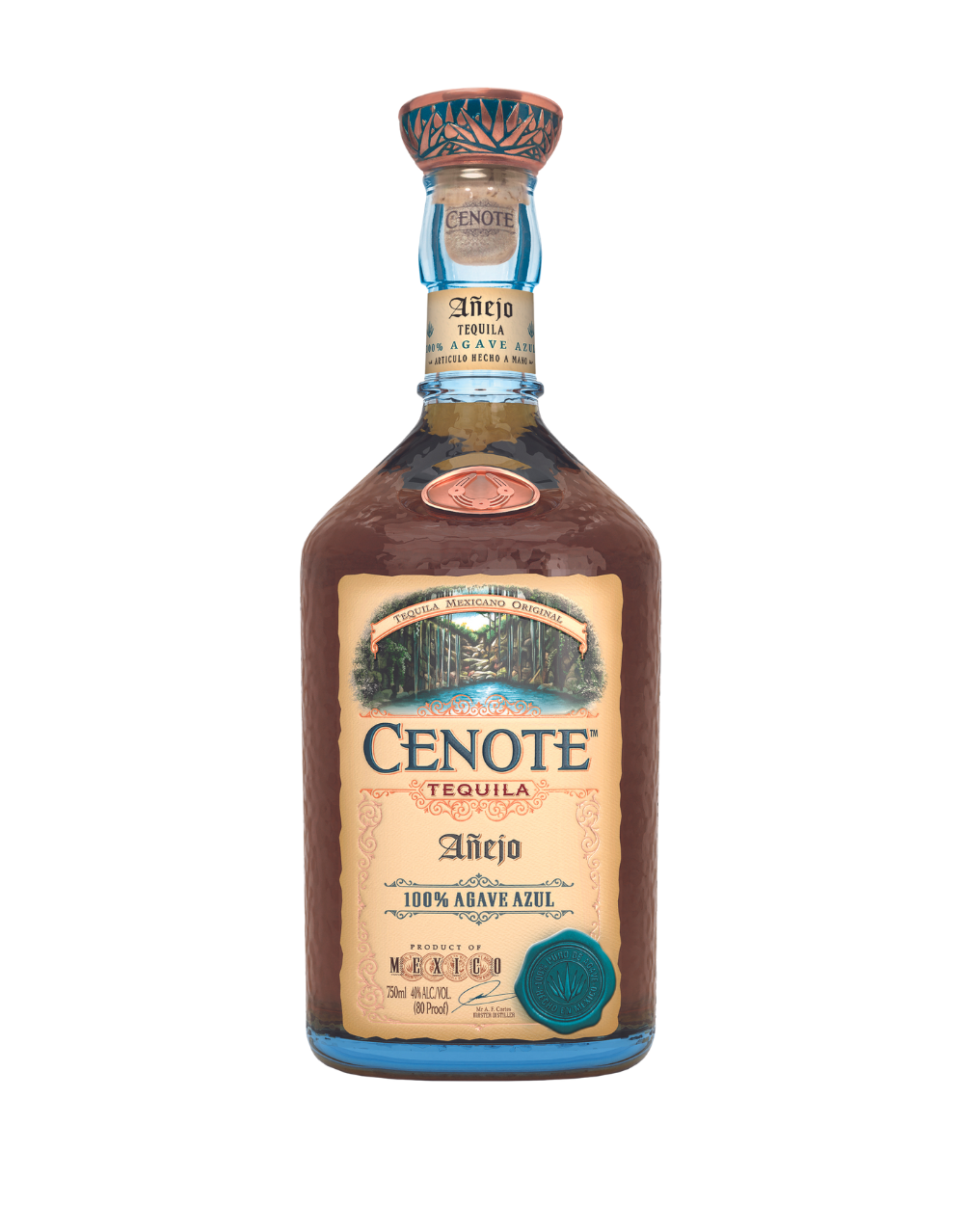 CENOTE™ AÑEJO TEQUILA 750 ML