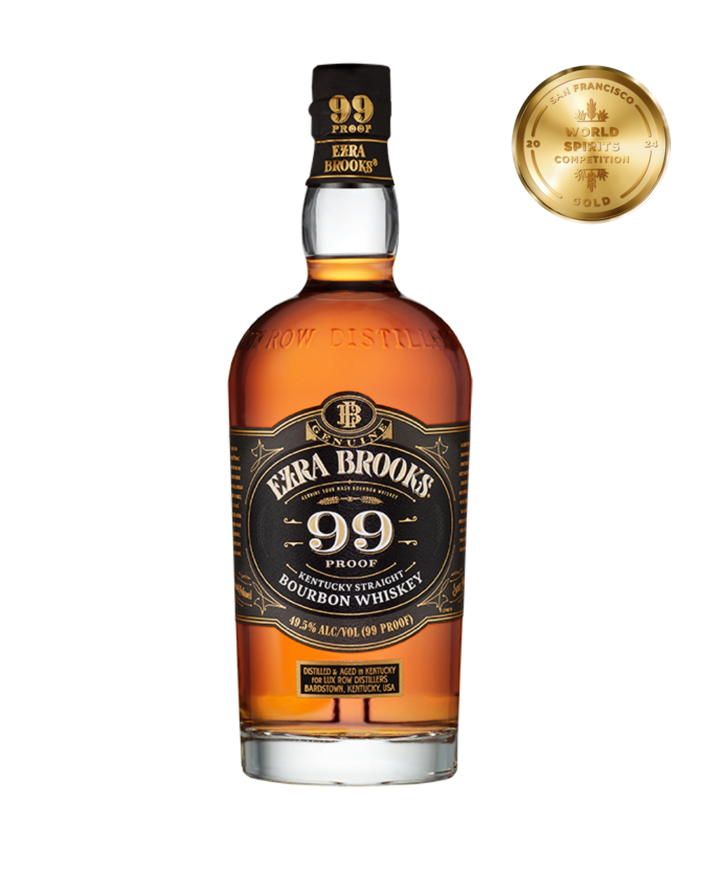 EZRA BROOKS 99 KENTUCKY STRAIGHT BOURBON WHISKEY 750 ML