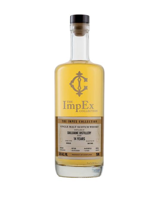THE IMPEX COLLECTION 2009 14 YEAR OLD DAILUAINE SINGLE CASK #312079 750 ML