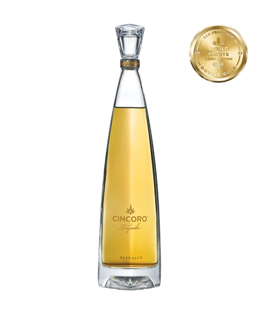 CINCORO TEQUILA REPOSADO 750 ML