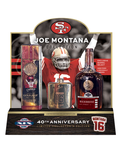 JOE MONTANA SUPER BOWL XIX 40TH ANNIVERSARY SET 750 ML