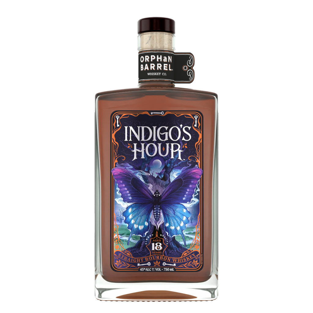 ORPHAN BARREL INDIGO'S HOUR 18-YEAR-OLD STRAIGHT BOURBON WHISKEY 750 ML