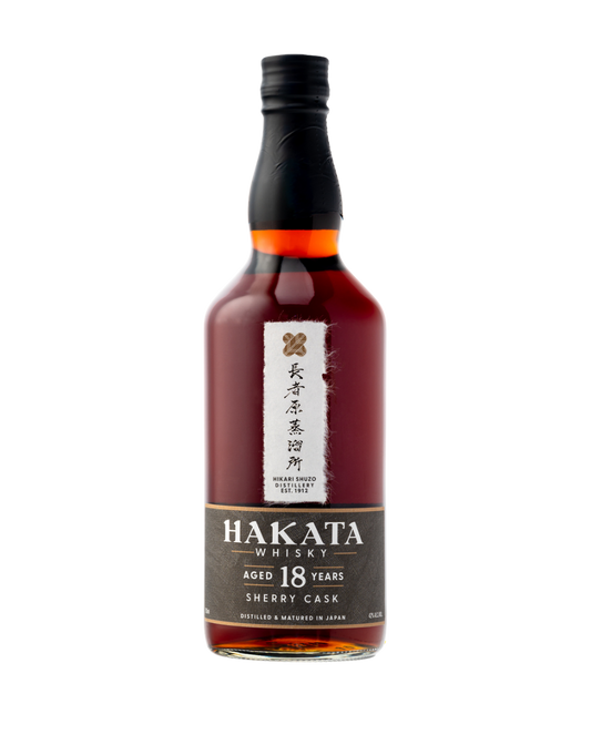 HAKATA 18 YEAR OLD JAPANESE WHISKY 700 ML