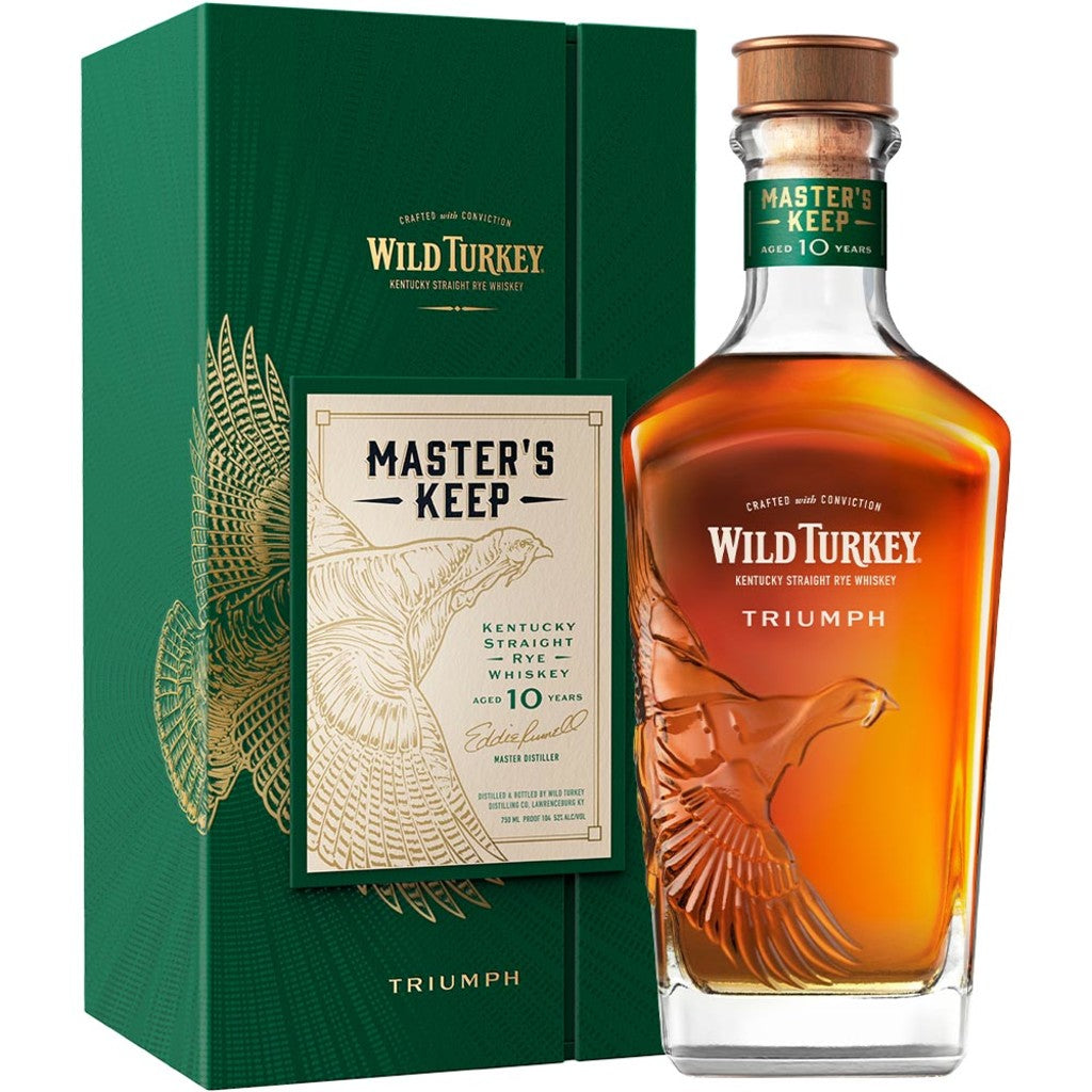 WILD TURKEY MASTER'S KEEP TRIUMPH RYE WHISKEY 750 ML
