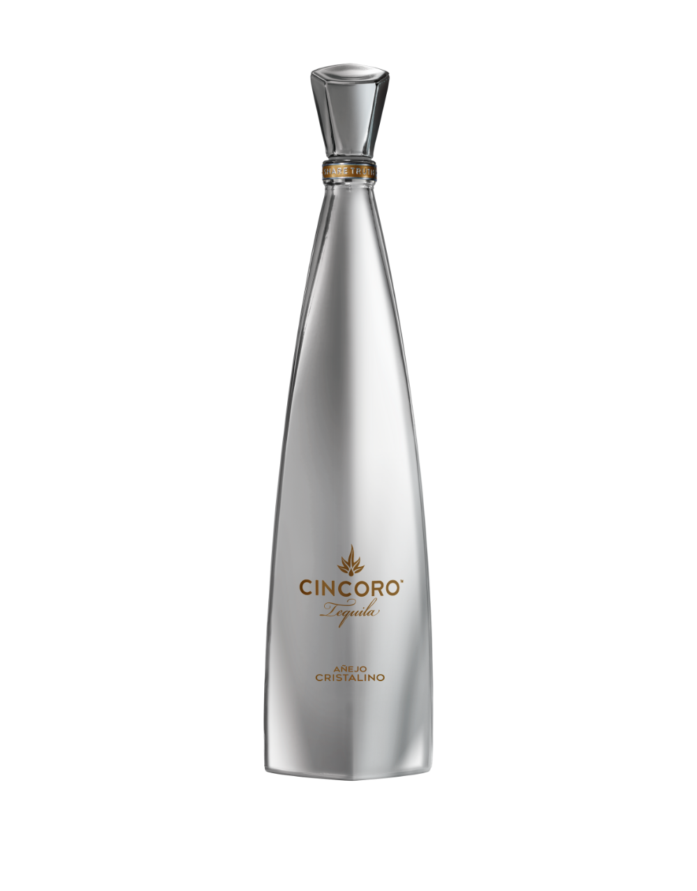 CINCORO TEQUILA AÑEJO CRISTALINO 750 ML