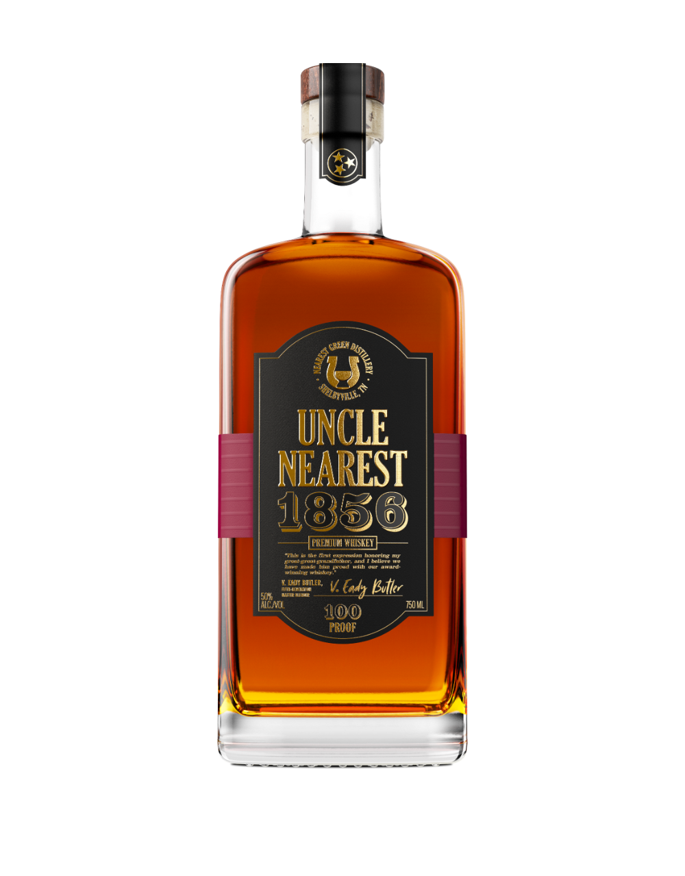 UNCLE NEAREST 1856 PREMIUM AGED WHISKEY 750 ML