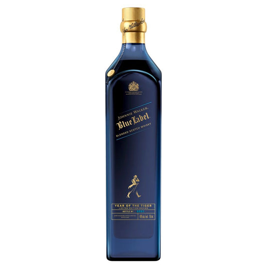 JOHNNIE WALKER BLUE LABEL BLENDED SCOTCH WHISKY, LIMITED EDITION YEAR OF THE TIGER