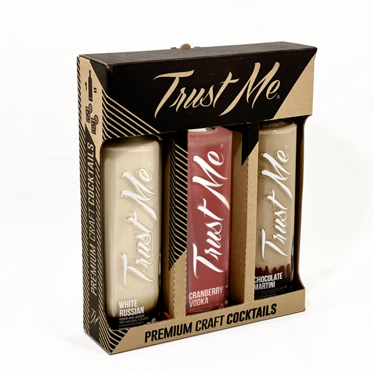 Trust Me Vodka 3-Pack Assortment 375ml