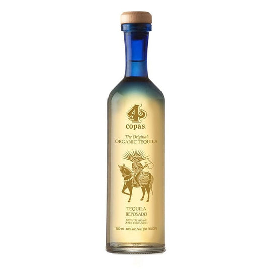 4 Copas Reposado Organic Tequila 750ml