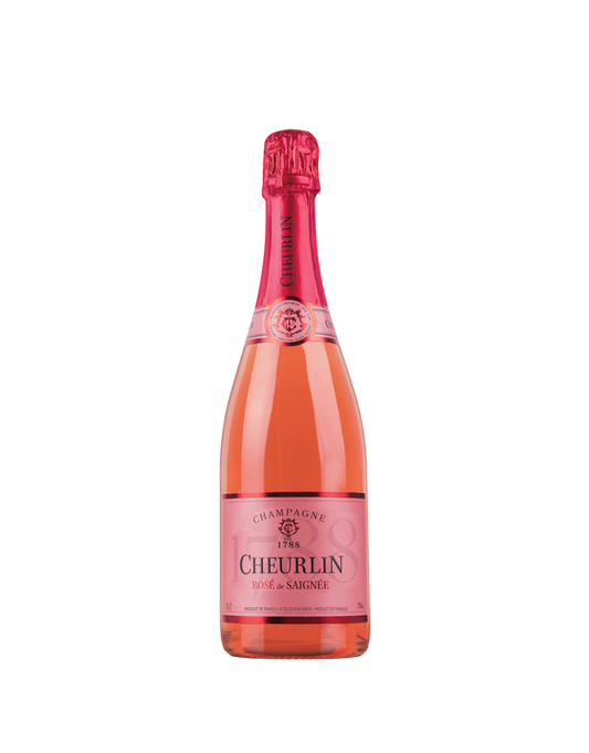 CHEURLIN 'ROSE DE SAIGNEE' CHAMPAGNE 750 ML