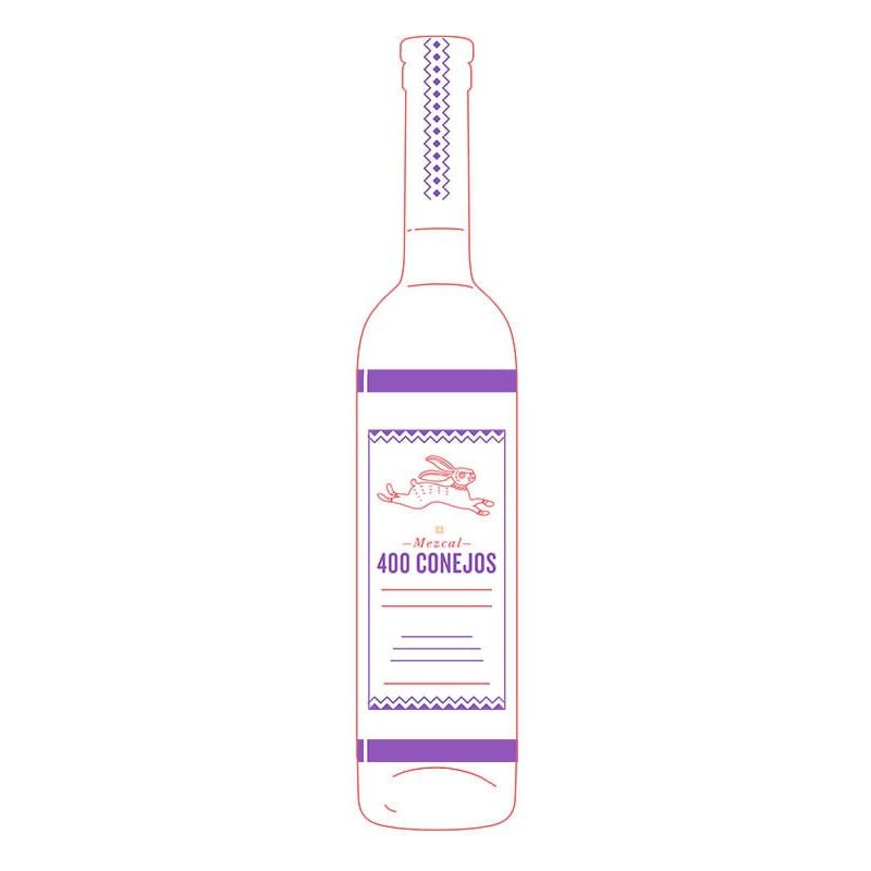 400 Conejos Tobala Mezcal 750ml