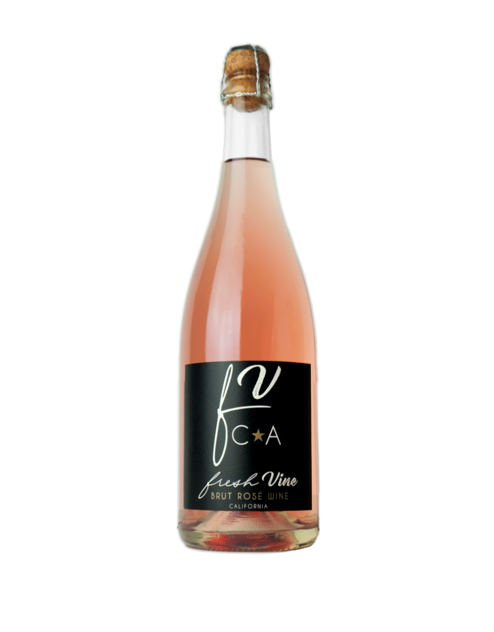 FRESH VINE WINE SPARKLING BRUT ROSE 750 ML