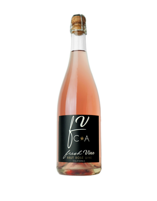 FRESH VINE WINE SPARKLING BRUT ROSE 750 ML