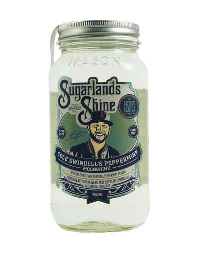 SUGARLANDS COLE SWINDELL'S PEPPERMINT MOONSHINE 750 ML