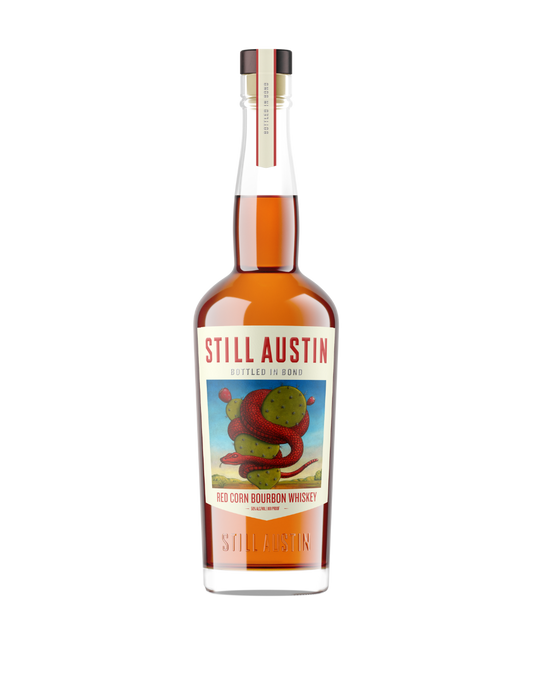 STILL AUSTIN BOTTLED IN BOND RED CORN BOURBON WHISKEY 750 ML