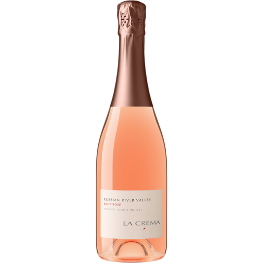 LA CREMA RUSSIAN RIVER BRUT ROSE SPARKLING WINE 750 ML