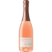 LA CREMA RUSSIAN RIVER BRUT ROSE SPARKLING WINE 750 ML