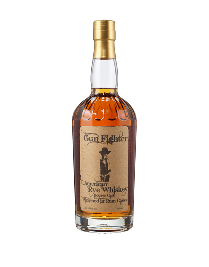 GUN FIGHTER RYE WHISKEY DOUBLE CASK - RUM FINISH