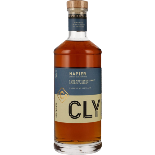 Clydeside Napier Lowland Single Malt Scotch Whisky (700mL)