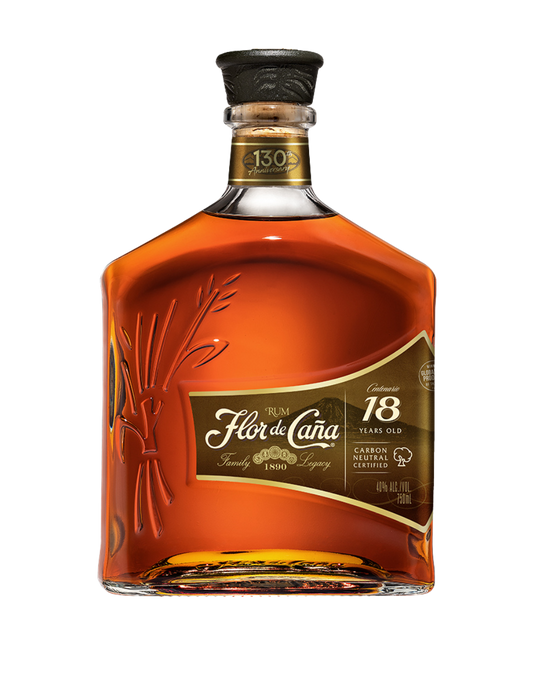 FLOR DE CAÑA 18 YEAR RUM 750 ML