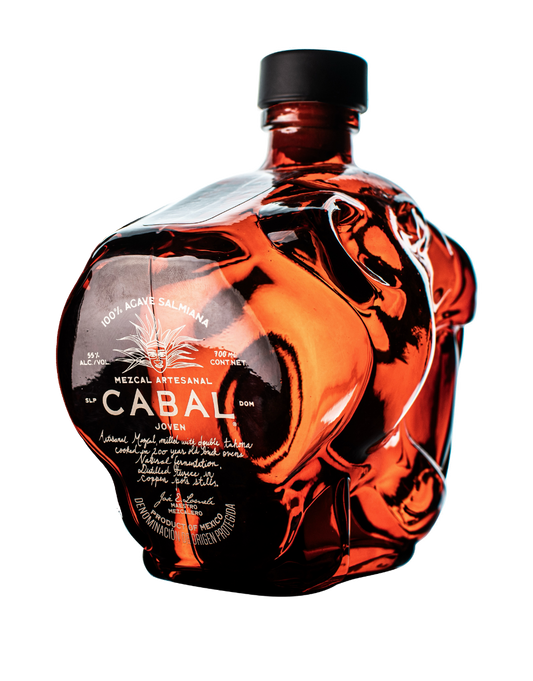 TEQUILA CABAL MEZCAL SALMIANA JAGUAR HEAD 700 ML