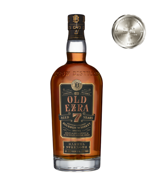 OLD EZRA BROOKS 7 YEAR OLD STRAIGHT BOURBON WHISKEY 750 ML