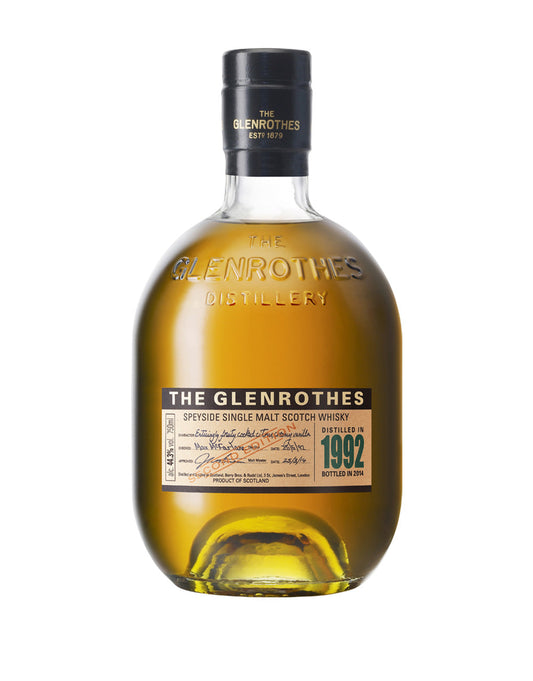 THE GLENROTHES 1992 VINTAGE SECOND EDITION 750 ML