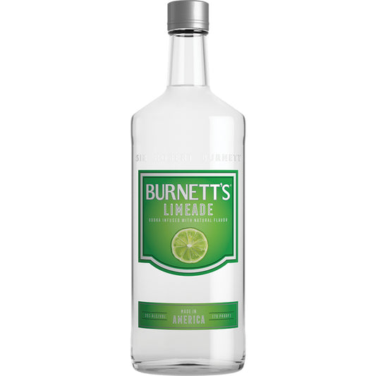 BURNETT'S LIMEADE FLAVORED VODKA 1.75 L