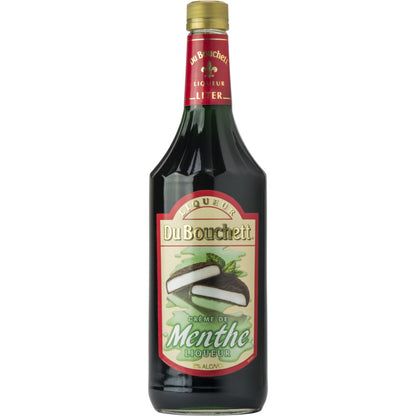 DU BOUCHETT GREEN MINT CREME DE MENTHE LIQUEUR 750 ML